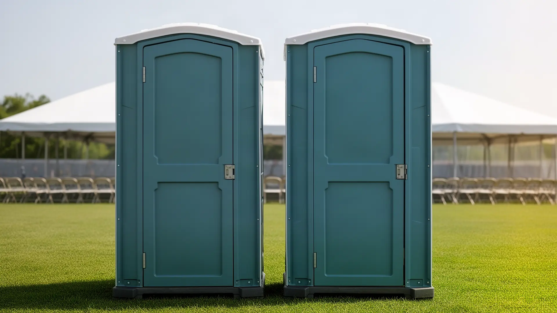 Clean porta potty unit from Wildcat Lake Porta Potty Rental in Alameda, CA